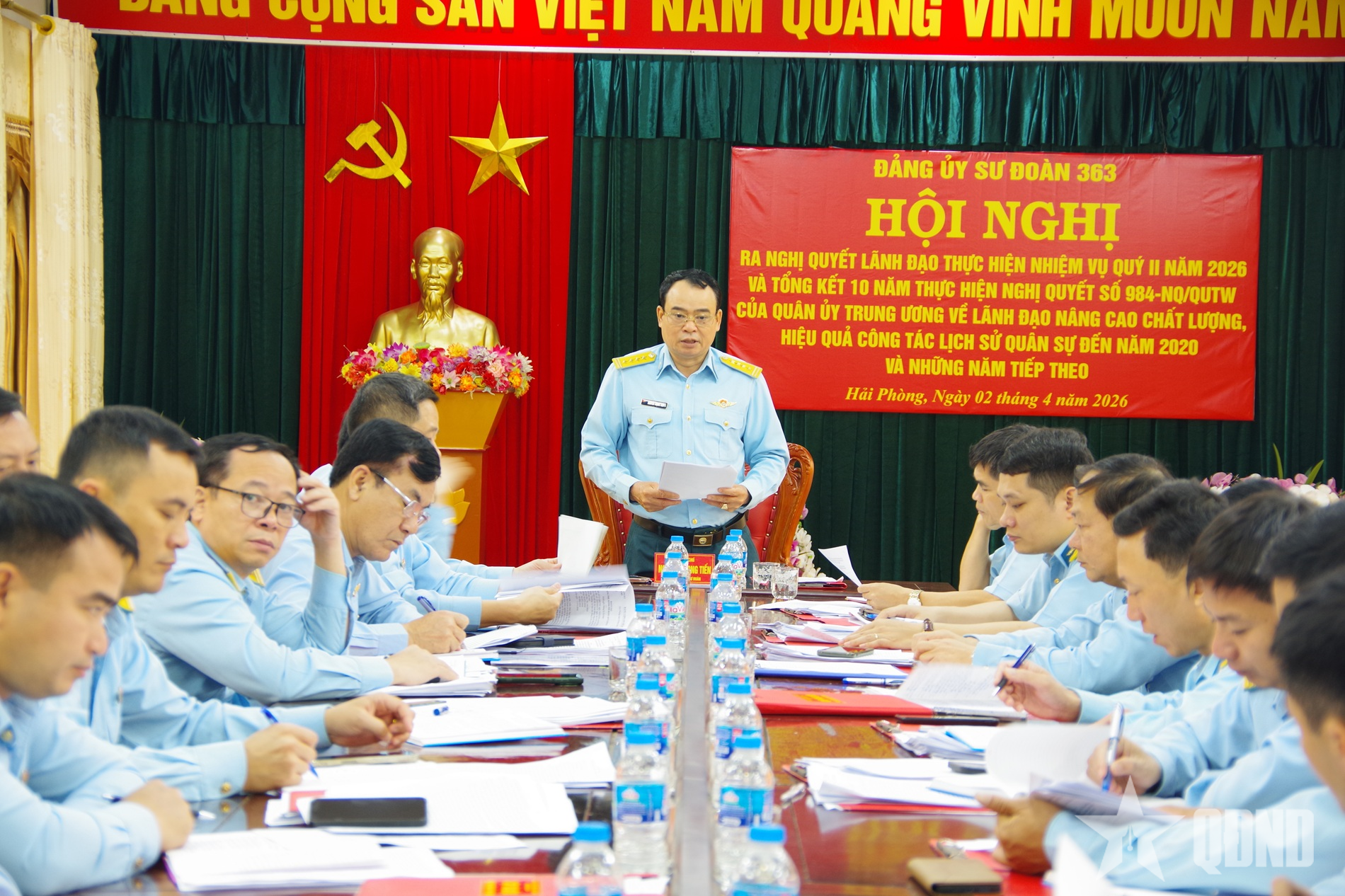 Đảng ủy Sư đoàn 363: Tiếp tục nâng cao chất lượng, hiệu quả công tác lịch sử quân sự